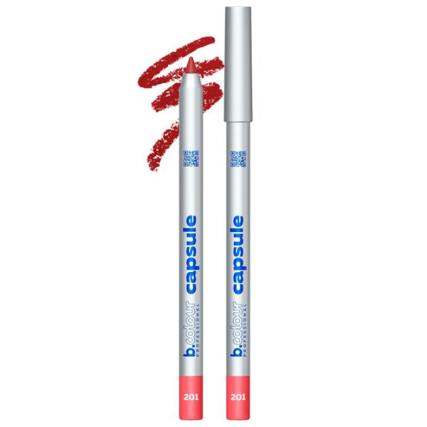 Creion pentru ochi 7DAYS Capsule Red photo 1
