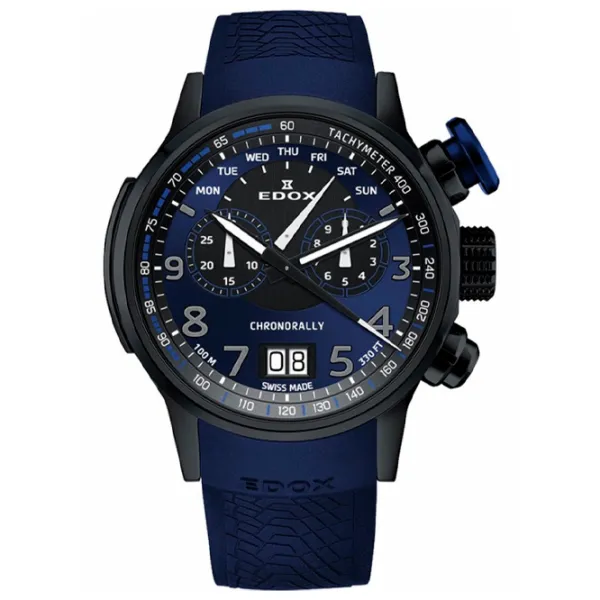 Наручные часы для мужчин Edox 38001 TINNBUF3 BUF3 Кварцевый/ 48 мм photo 1