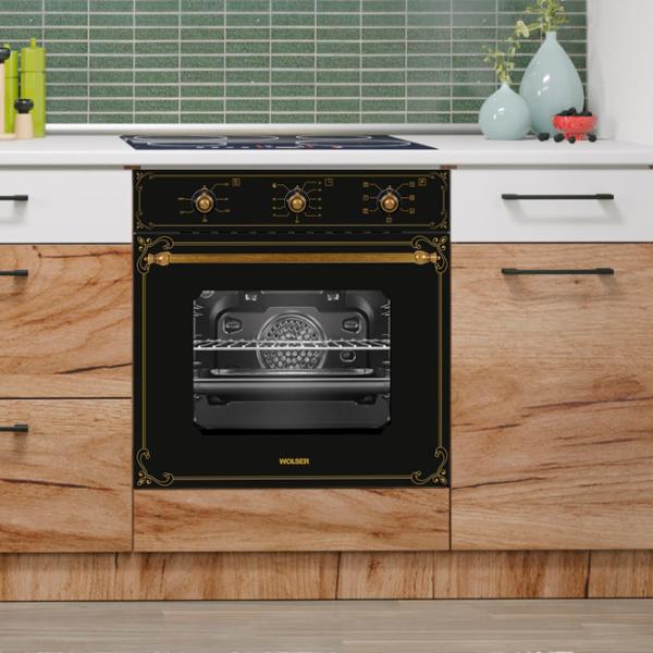 Духовой шкаф Wolser WL-F 66 Rustic New / Черный photo 3