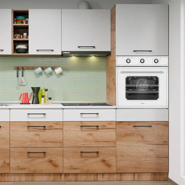 Духовой шкаф Wolser WL-F 66 Rustic White photo 5