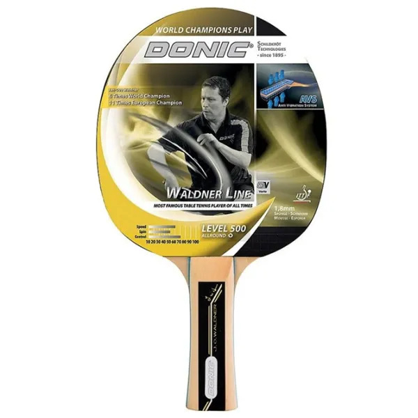 Paletă Donic-Schildkrot Waldner Line 500 Pentru tenis de masă/ Alungit/ Lemn photo 1 Paletă Donic-Schildkrot Waldner Line 500 Pentru tenis de masă/ Alungit/ Lemn photo 1