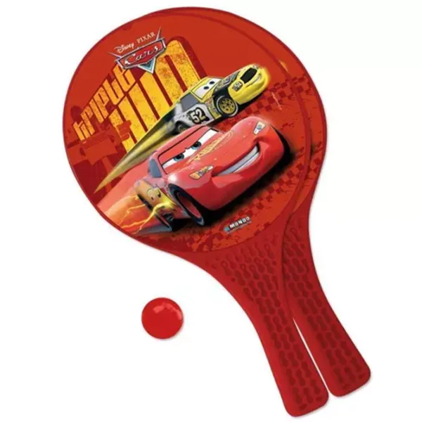 Набор ракеток Mondo WD Cars Для настольного тенниса / Удлиненный / Пластик photo 1 Набор ракеток Mondo WD Cars Для настольного тенниса / Удлиненный / Пластик photo 1