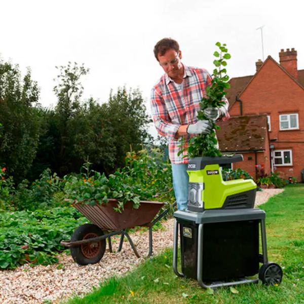 Tocător pentru crengi și resturi vegetale Ryobi RSH3045U 102 dB/ 3000 W photo 7