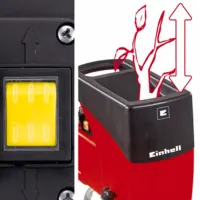 Разделочная доска для веток Einhell GC-RS 2540 96 дБ/ 2500 Вт photo 2