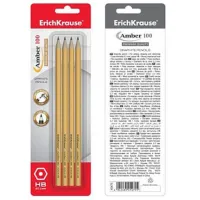 Карандаши ErichKrause Jet Black 100 Простой/ 4