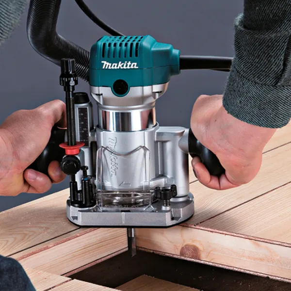 Maşina de frezat Makita RT 0700CX2J 710 W/ Inox photo 6