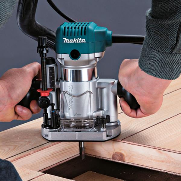 Maşina de frezat Makita RT 0700CX2J 710 W/ Inox photo 6