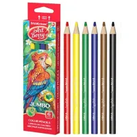 Карандаши ErichKrause ArtBerry Jumbo Разноцветные/ 6