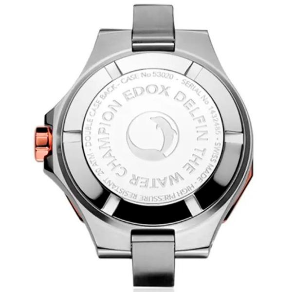 Ceas de mână pentru femei Edox 53020 357RM ROR Cuarț/ 38 mm photo 2 Ceas de mână pentru femei Edox 53020 357RM ROR Cuarț/ 38 mm photo 2