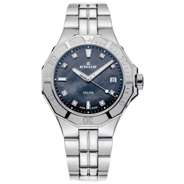 Ceas de mână pentru femei Edox 53020 3M NANND Cuarț/ 38 mm photo 1 Ceas de mână pentru femei Edox 53020 3M NANND Cuarț/ 38 mm photo 1