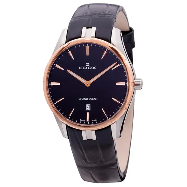 Ceas de mână pentru bărbați Edox 56002 357RC NIR Cuarț/ 41 mm photo 1 Ceas de mână pentru bărbați Edox 56002 357RC NIR Cuarț/ 41 mm photo 1
