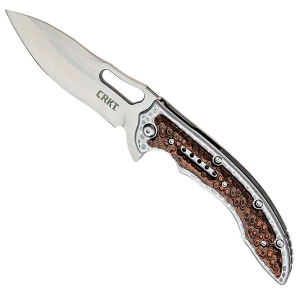 Нож CRKT Fossil Brun 5470 карманный/ нержавеющая сталь photo 1