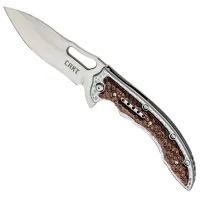 Нож CRKT Fossil Brun 5470 карманный/ нержавеющая сталь