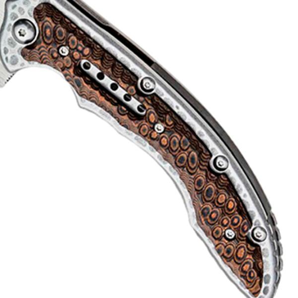 Нож CRKT Fossil Brun 5470 карманный/ нержавеющая сталь photo 3