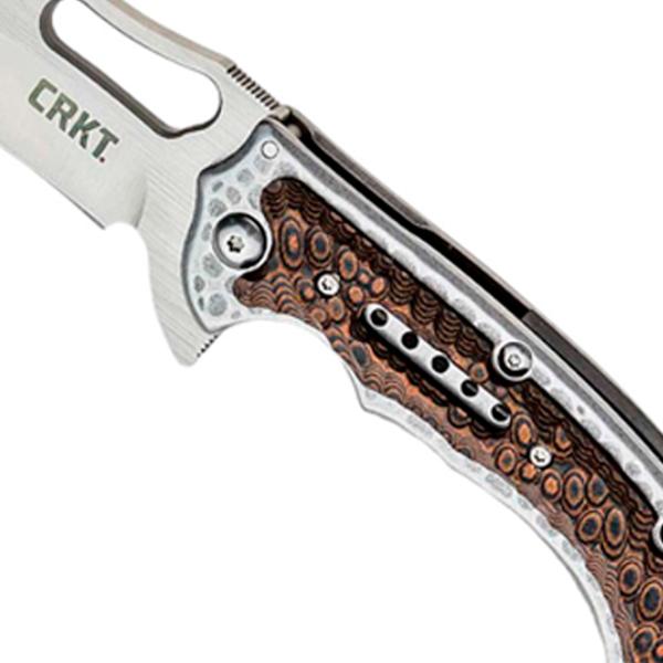 Нож CRKT Fossil Brun 5470 карманный/ нержавеющая сталь photo 5
