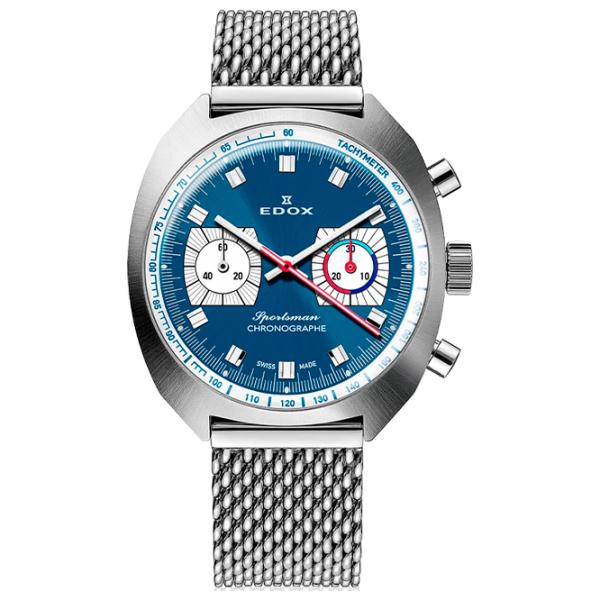 Ceas de mână pentru bărbați Edox 08202 3BU BUIN Mecanic/ 41 mm photo 1 Ceas de mână pentru bărbați Edox 08202 3BU BUIN Mecanic/ 41 mm photo 1