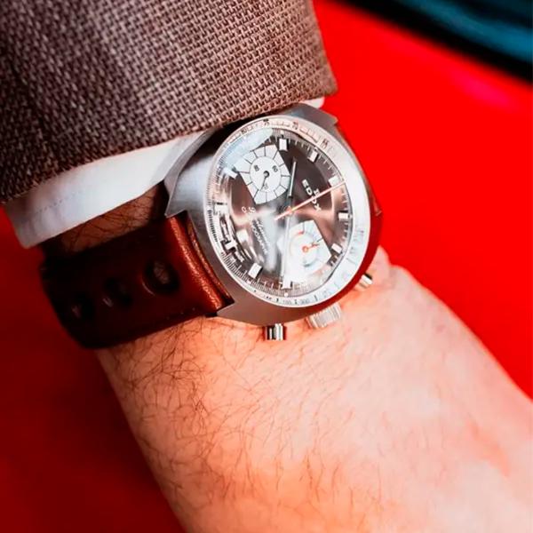 Ceas de mână pentru bărbați Edox 08202 3G GIN Mecanic/ 41 mm photo 3 Ceas de mână pentru bărbați Edox 08202 3G GIN Mecanic/ 41 mm photo 3