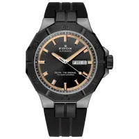 Ceas de mână pentru bărbați Edox 88008 37GNCA GBEI Mecanic/ 43 mm