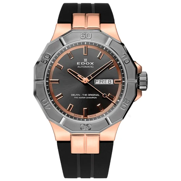 Ceas de mână pentru bărbați Edox 88008 37RGCA GIR Mecanic/ 43 mm photo 1 Ceas de mână pentru bărbați Edox 88008 37RGCA GIR Mecanic/ 43 mm photo 1
