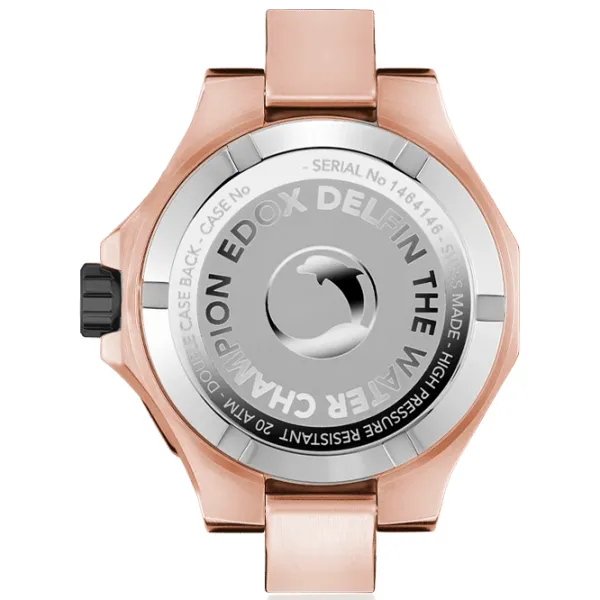Ceas de mână pentru bărbați Edox 88008 37RGCA GIR Mecanic/ 43 mm photo 2 Ceas de mână pentru bărbați Edox 88008 37RGCA GIR Mecanic/ 43 mm photo 2