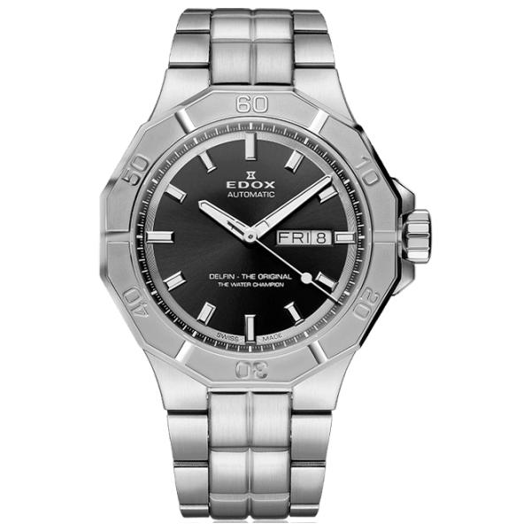 Ceas de mână pentru bărbați Edox 88008 3M NIN Mecanic/ 43 mm photo 1 Ceas de mână pentru bărbați Edox 88008 3M NIN Mecanic/ 43 mm photo 1