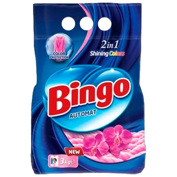 Detergent Bingo Shining colors 3 kg  Număr spălări: 30 photo 1