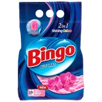 Моющее средство Bingo Shining colors 3 кг  Количество стирок: 30