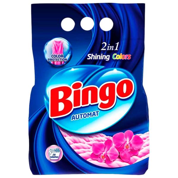 Detergent Bingo Shining colors 1.35 kg  Număr spălări: 13 photo 1