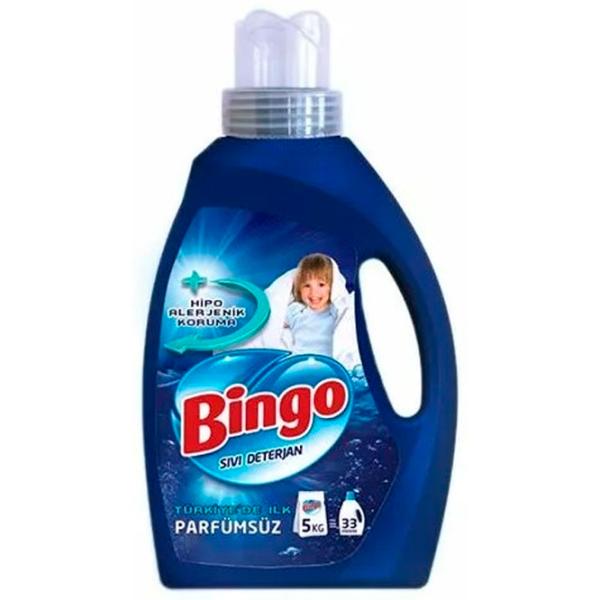 Гель для стирки Bingo No Perfume 2.145л Количество стирок:  photo 1 Гель для стирки Bingo No Perfume 2.145л Количество стирок:  photo 1