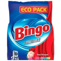 Моющее средство Bingo All Colors Rose 9 кг  Количество стирок: 90