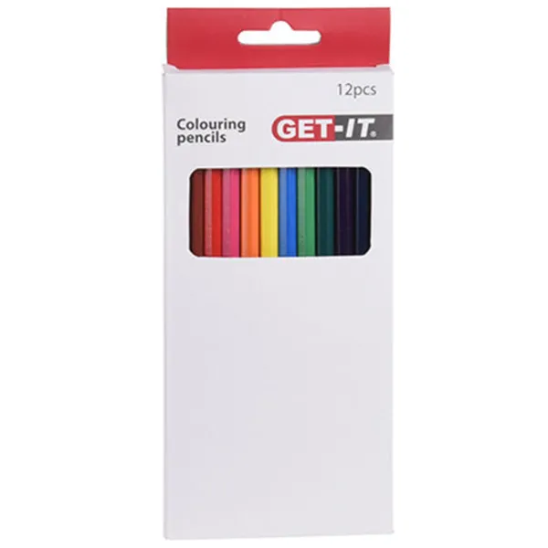 Creioane Get-it 47939 Colorate/ 12 photo 1