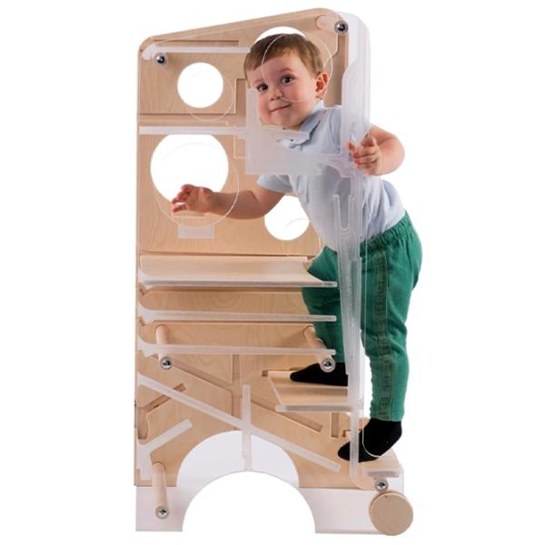 Complex de joacă Leea Toys Montessori 8 luni / Beige photo 3 Complex de joacă Leea Toys Montessori 8 luni / Beige photo 3