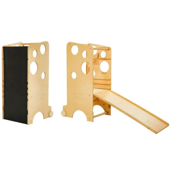 Complex de joacă Leea Toys Montessori  / Beige photo 2