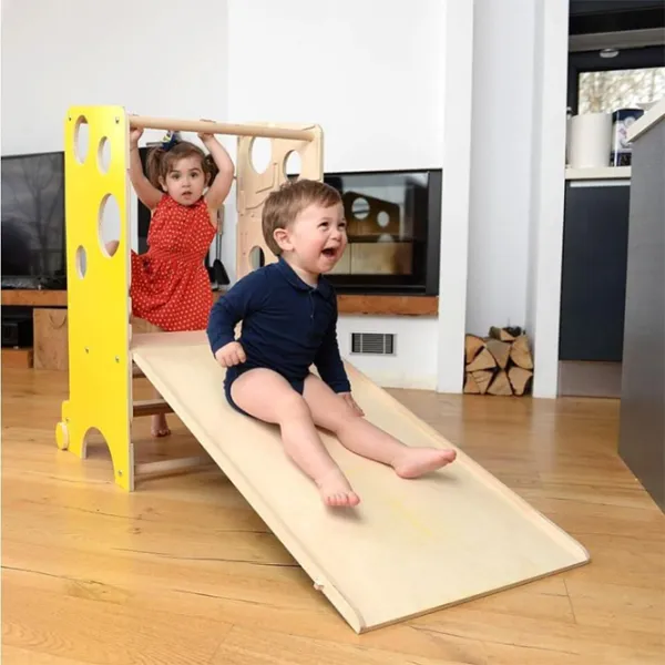 Complex de joacă Leea Toys Montessori  / Beige photo 3