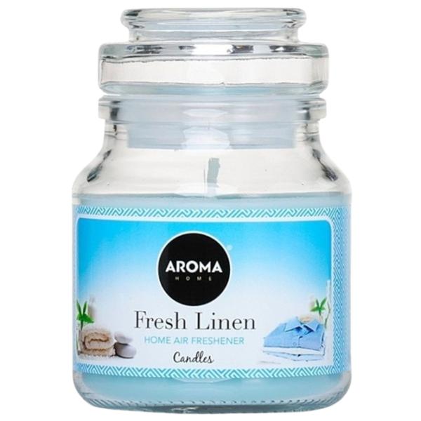 Lumânare Aroma Home 56778 fresh-linen/ Ceară photo 1