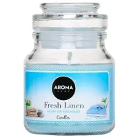Свеча Aroma Home 56778 fresh-linen/ Воск