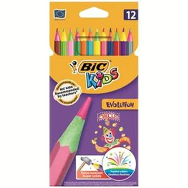 Creioane BIC 35129 Colorate/ 12 photo 1 Creioane BIC 35129 Colorate/ 12 photo 1