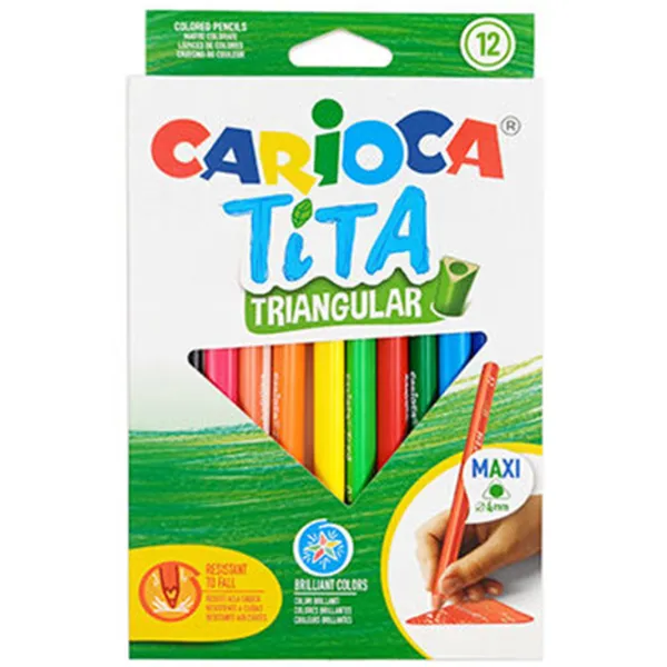 Creioane Carioca 53210 Colorate/ 12 photo 1