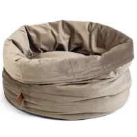 Кровать для кошек Beeztees 704840 Бархат/ Grey