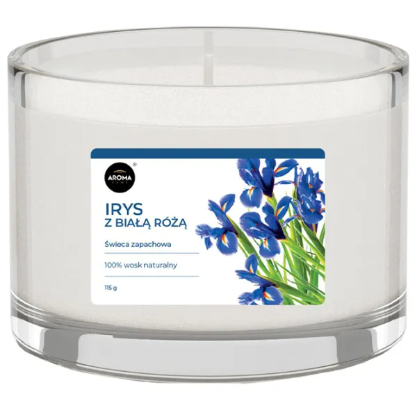 Lumânare Aroma Home 119635 jasmine & white rose/ Ceară photo 1