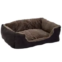 Кровать для кошек Beeztees Stewart Cat Бархат/ Brown