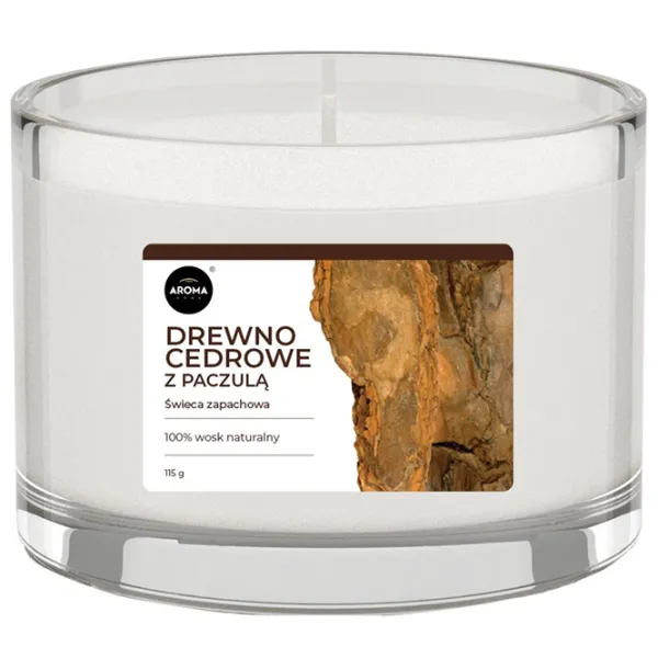 Lumânare Aroma Home 119639 Cedar Wood with Patchouli/ Ceară photo 1