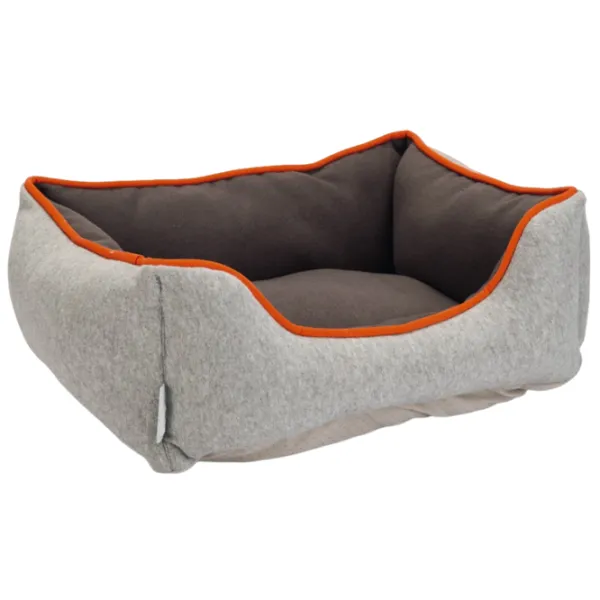 Кровать для кошек Beeztees VALINA Бархат/ Grey photo 1 Кровать для кошек Beeztees VALINA Бархат/ Grey photo 1