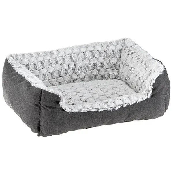Кровать для кошек Ferplast Sweetie Хлопок/ Grey photo 1 Кровать для кошек Ferplast Sweetie Хлопок/ Grey photo 1