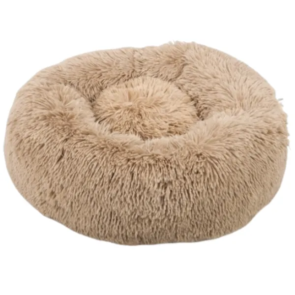 Pat pentru pisici Beeztees YALI Catifea/ Beige photo 1 Pat pentru pisici Beeztees YALI Catifea/ Beige photo 1