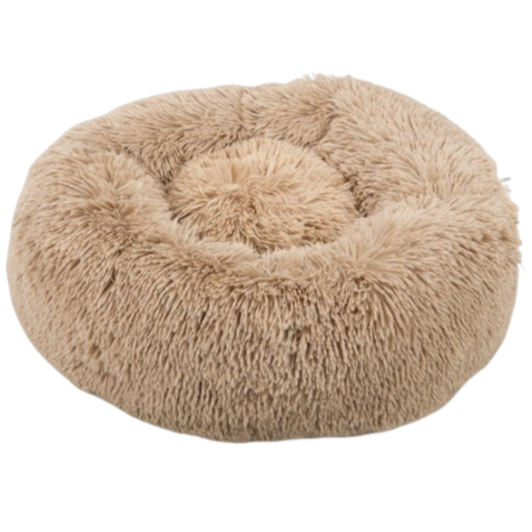 Pat pentru pisici Beeztees YALI Catifea/ Beige photo 1 Pat pentru pisici Beeztees YALI Catifea/ Beige photo 1