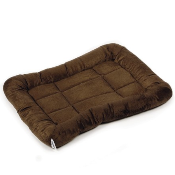 Кровать для собаки Beeztees Rest Bed Бархат/ Brown photo 1