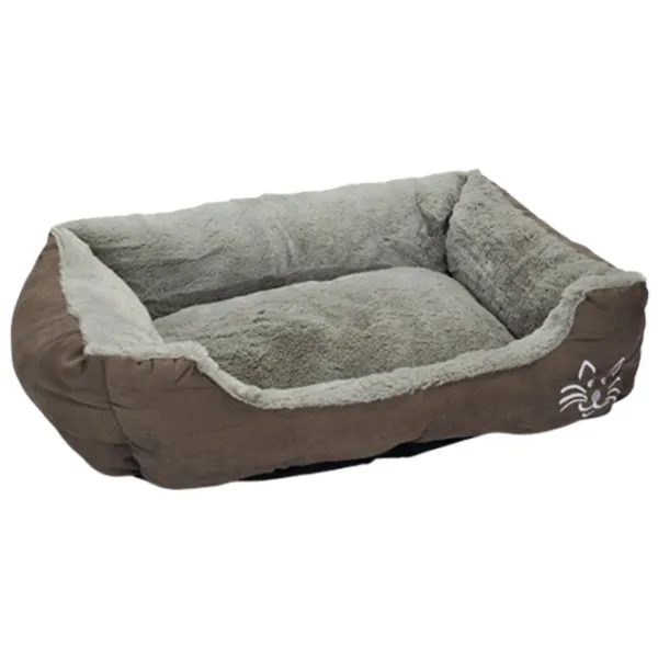 Кровать для кошек Beeztees Baboo Cat Grey photo 1