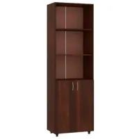 Шкаф Pehotin ШД-5 188.6 x 60 x 36.6см/ ЛДСП/ Орех тёмный