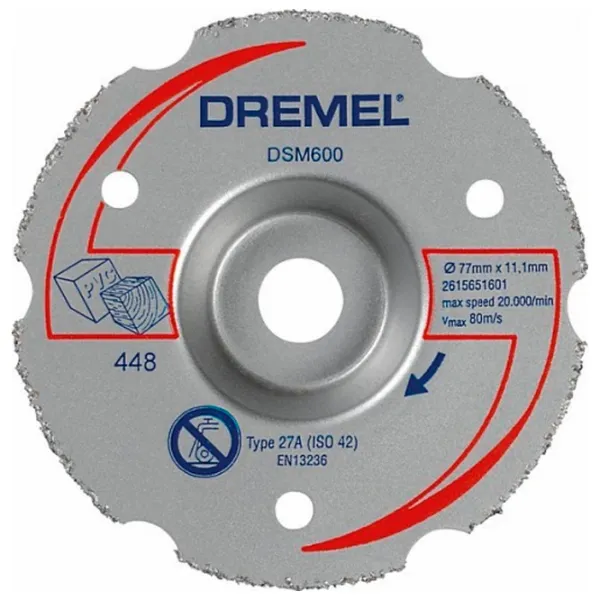Круг отрезной Dremel 2615S600JA  photo 1
